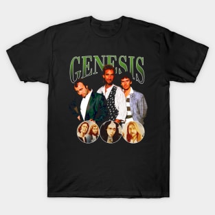 Nursery Cryme Chic Genesis Band Tees, Weave a Tale of Fashion Fantasy with Prog-Rock T-Shirt